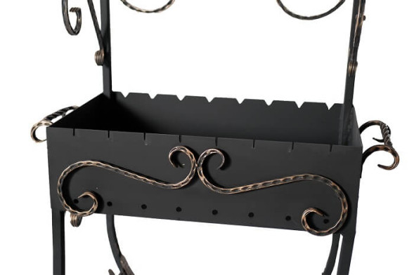 Мангал с крышей НМК